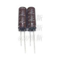 100PCS 10V4700UF KY 12.5X35 EKY-100ELL472MK35S Original New NIPPON CHEMI-CON Electrolytic Capacitors NCC Long Life Low Impedance