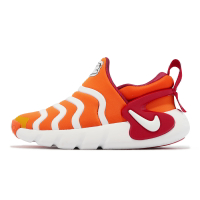 Nike 童鞋 Dynamo GO SE PS 毛毛蟲鞋 橘 白 中童 小朋友 無鞋帶 FD4633-811