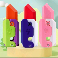 Gravity carrot knife 3D / Mainan pisau wortel /mainan viral