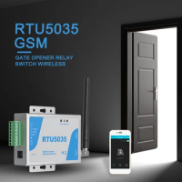 RTU5035 GSM Gate Opener Relay Switch Free Call Electric Gate Remote APP Control Wireless Remote Control Door Acces Long Antenna