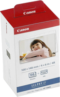 ชุดกระดาษหมึกสี Canon KP-108IN ขนาด 4x6 นิ้ว 108 แผ่น