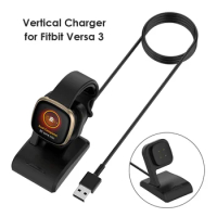 USB Charging Cable Dock Station for Fitbit Versa 4 3 2 Fitbit Sense 2 Smart watch Replacement Charging Cable Portable Charger