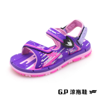 G.P 兒童休閒兩用涼拖鞋-紫色 G1623B GP 涼鞋 拖鞋 童鞋 一鞋兩穿