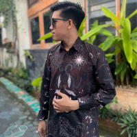 Kemeja Batik PSHT 1922 Kepyar Hati Bersinar Setia Hati Terate Sawunggaling Bahan Katun Polymicro Ade