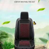GEEAOK 2018 new style wood bead cover car seat cushion Wooden bead chair art massage cushion summer cool Car Accessories styling