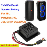 CS 7.4V 13400mAh Speaker Battery 2INR19/66/4,SUN-INTE-125 GSP-ICR2S4P-PB350A for JBL JBLPARTYBOX300CN,PartyBox 300 +TOOL