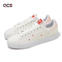 adidas 休閒鞋 Stan Smith CS J 大童 女鞋 白 愛心 帆布 史密斯 小白鞋 愛迪達 IE1049