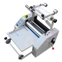 Factory CG8350 Automatic Roll Laminator With Office Desktop A3 A4 Hot And Cold Laminator Machine