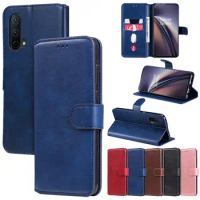 100pcs/Lot Wallet Phone Case For Oneplus 9R 8T 9 Pro For One Plus Nord N200 2 N20 CE N100 N10 5G Flip Leather Stand Cover