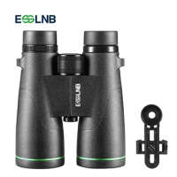 Binoculars for Adults 10x50 100% Waterproof Binoculars BAK4 Prism for Floating Hunting with Phone Adapter Case and Strap