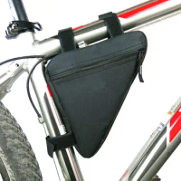 Practical Mountain Bike Front Frame Bag Pouch Oxford Cloth Wear-Resistant MTB Bicycle Top Tube Bag Cycling Equipment