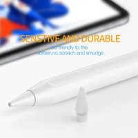 Pencil Tips for Apple Pencil 1st / 2nd Generation iPencil Sensitivity Nibs Compatible With iPad Pro Apple Pencil 1/2 Spare Nib
