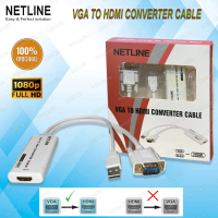 Converter Cable VGA to HDMI with audio