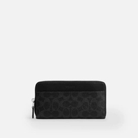 กระเป๋าสตางค์รุ่น Accordion Wallet In Signature Canvas ดำ