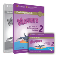 YLE劍橋兒童英檢官方全真考題組 Cambridge English Movers 2 學生課本+答案本+聽力CD華通書坊/姆斯