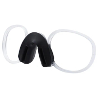 OOWLIT Insert Clip-On Prescription Clip &amp; Customized Nosepad for-Oakley Encoder (A) OO9472F Sunglasses
