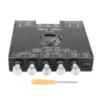 ZK-AS21 Digital Bluetooth Audio Amplifier Board Subwoofer 220Wx2+350W 2.1Channel TPA3255 Audio Power Amplifier Module