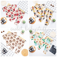 Owlet - setelan anak laki laki / piyama anak bergambar / piyama panjang / baju tidur anak / setelan 