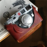 Genuine Leather Bag Camera Case For for Leica M2 M3 M4 M6 M7 MP Non-slip Handles Protective Sleeve Box фоторюкзак 인스탁스 рюкзак