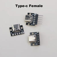 USB 3.1 Type C Female Double-sided Positive and Negative Plug-in Test Board With PCB Board Type-c Connector Data Charging Port