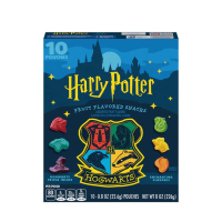กัมมี่รสผลไม้ Harry Potter Fruit flavored snacks  ขนาด 226 กรัม BBF.08/12/26 จากUSA