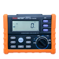 PM5910 Digital Resistance Meter RCD loop Tester Circuit Switch Tester Trip-out Current/Time Test RL Meter with USB Interface