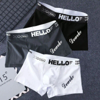 Quần lót nam mùa hè boxer cotton nguyên chất thoáng khí thời trang cho nam thanh niên quần short khá