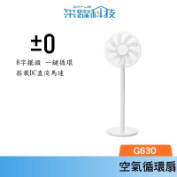 正負零 XQS-G630 3D直流循環風扇 白色 復古風扇 電扇 風扇 立扇 循環扇 原廠公司貨
