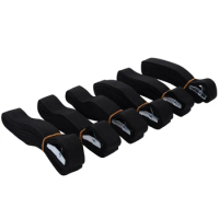 NEW-6PCS 2.5M Cargo Straps With Fastening Buckle For Car Roof Rack Bike Luggage Kayak Cargo Tie Down Strong Ratchet Belt