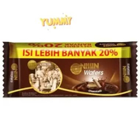 NISSIN WAFERS [1 BUNGKUS Isi 100g] - Wafer Renyah Ada Rasa Cokelat & Kacang - Beli Banyak = Makin Mu