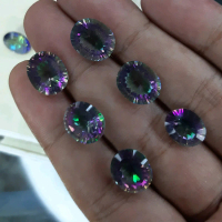 NATURAL RAINBOW MYSTIC QUARTZ KUALITAS TOP