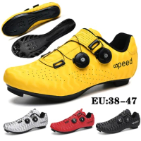 New Cycling Sports Shoes Men MTB Shoes Outdoor Comfortable Lightweight Breathable Road Mountain Bike Shoes Unisex Sports Shoes
