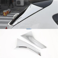 Rear Window Spoiler Cover Side Triangle Trim For Subaru XV 2018 + Car Styling Protector Decoration Accessories Exterior Sticker