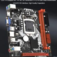 H110 LGA1151 PC Mainboard HDMI-Compatible VGA Computer Motherboard USB2.0/3.0 Mini Mainboard SATA 3.0 Support 1151 6/7/8/9th CPU