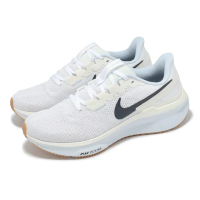【NIKE 耐吉】慢跑鞋 Air Zoom Structure 25 男鞋 白 黑 緩震 運動鞋(DJ7883-114)