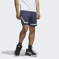 Adidas Pro Block Short IL2246 男 籃球褲 短褲 亞洲版 運動 訓練 吸濕排汗 暗藍