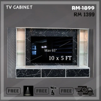 [N Design]Kabinet TV Moden 10X5ft / Kabinet TV Gantung di Dinding/ 10X5ft Modern TV Cabinet /Wall Mo