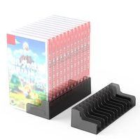 For Nintendo Switch OLED 12 Pieces Game Card Box Storage Stand Disk Case Holder Nintendo Switch &amp; Lite Gaming SD Cards Case