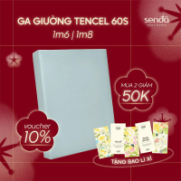 Ga giường Lụa Tencel 1m6 1m8 2m 2m2 Sen Đá Home Bedding cao cấp trơn màu, drap bo chun trải nệm 1m6x