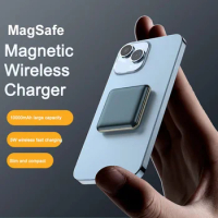 CENTRALINTEL 10000mAh Mini Magnetic Macsafe Powerbank Battery Wireless Portable Charger for iPhone 15 14 13 Pro Max Series