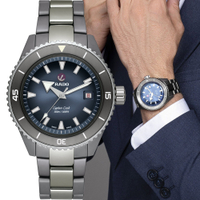 Rado 雷達錶  官方授權 Ceramic Diver 庫克船長陶瓷300米潛水機械腕錶-R32144202/43mm