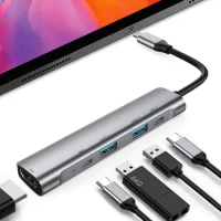 Type C To HDMI Adapter 4K HDMI USB 3.1 USB C Hub with Hub 3.0 2.0 PD Charging for MacBook Pro Air USB C Splitter