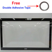 New Acer Aspire U5-620 all-in-one outside screen glass non-touch 23 inch with Double-sided tape