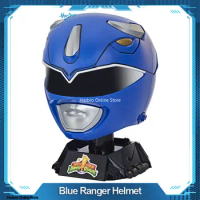 Hasbro Power Rangers Lightning Collection Mighty Morphin Blue Ranger Helmet Premium Collector for Halloween Cosplay F5157