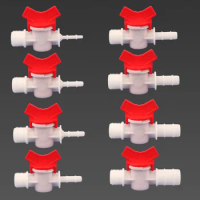 POM G1/2" Thread To 4~20mm Ball Valve For Drip Irrigation System Aquarium Air Pump Tube Hose Joint Garden Water Pipe Valve