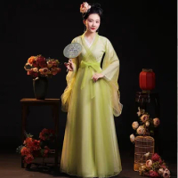 Hanfu Women Chinese Traditional Costume Ladies Han Dynasty Dress Tang Dynasty Princess Folk Dance Han Chinese Clothing 11973