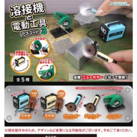 J.DREAM Japan Gashapon Kawaii Mini Electric Welder Grinding Machine Figure Miniature Items Capsule Toys Gacha Doll Accessories