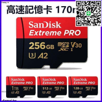 臺灣公司貨 SanDisk 高速記憶卡 1TB 512G micro sd 256G switch專用記憶卡 手機TF