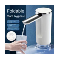 Electric Water Pump Automatic Smart Water Pump 5 Gallon Bottle Foldable Desktop Rechargeable Drinking Water Dispenser