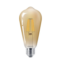 【Philips 飛利浦】5.5W LED仿鎢絲燈泡 4入組(PL909)